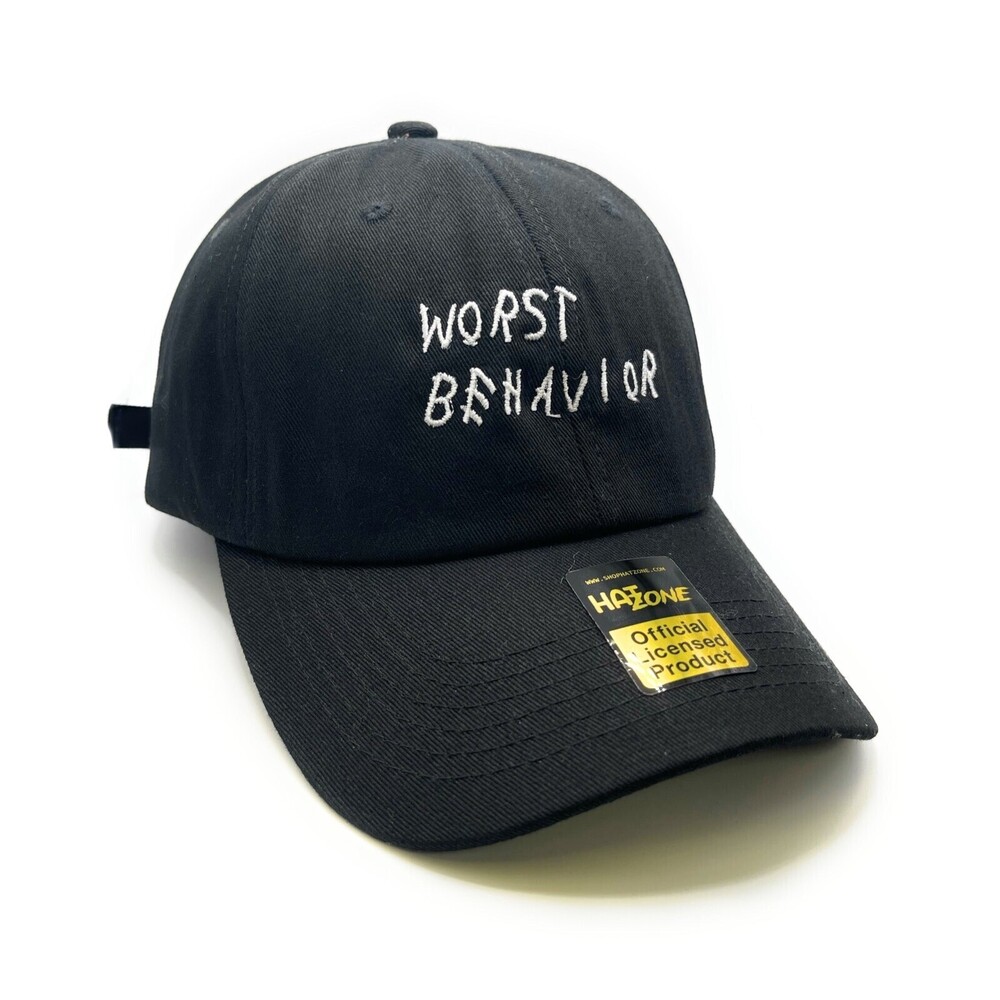 Worst Behavior Dad Hat (Black)